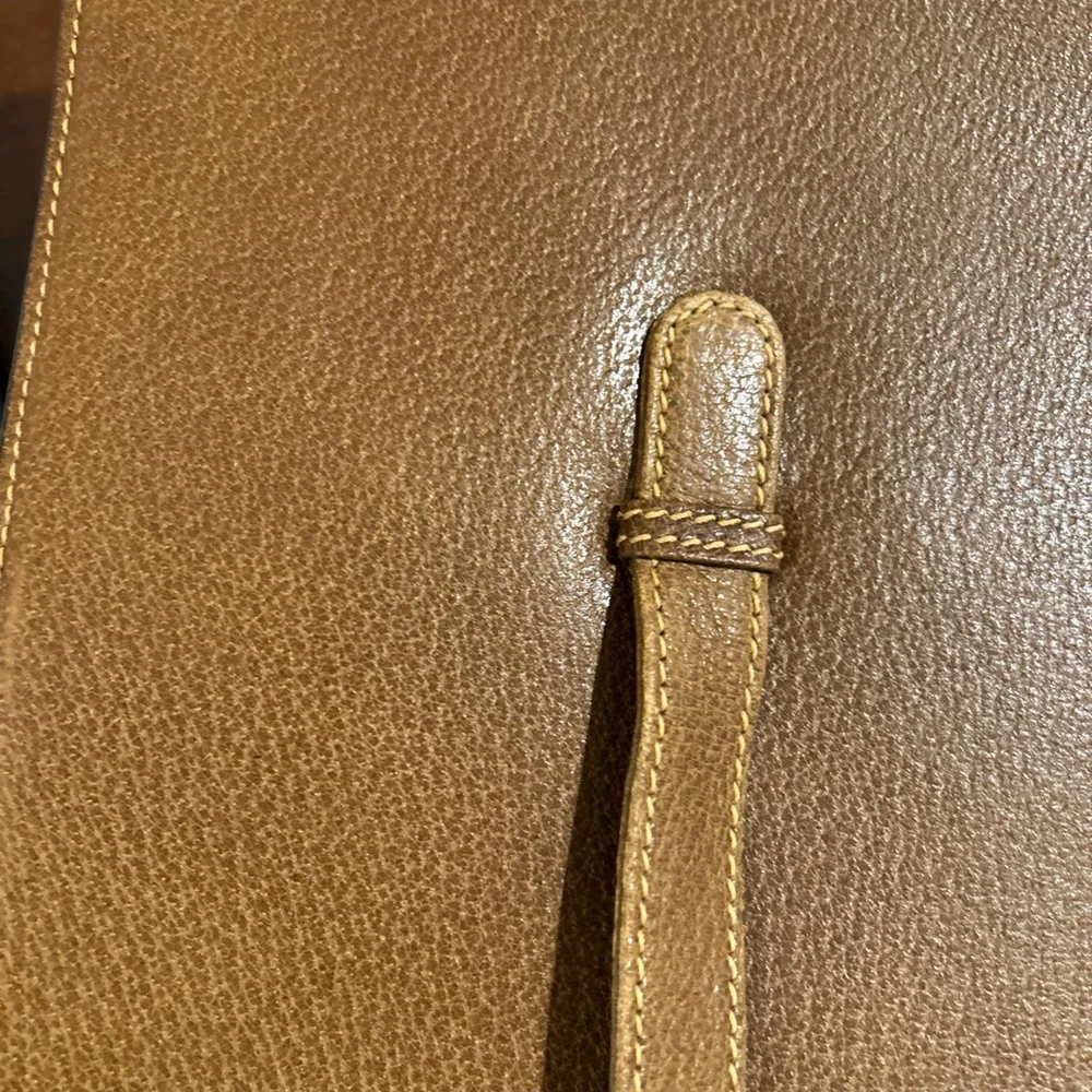 Gucci Vintage Leather Laptop Bag